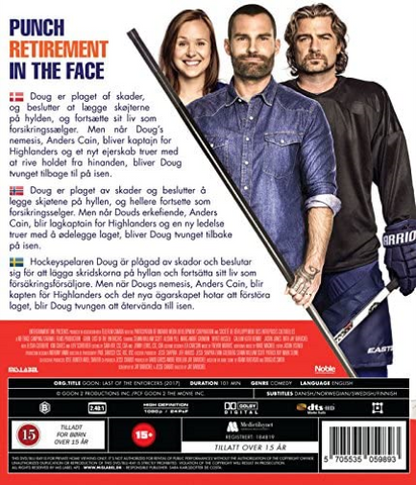 Goon 2: Last of the Enforcers (Blu-ray) Seann William Scott, Liev Schreiber - Plays in English