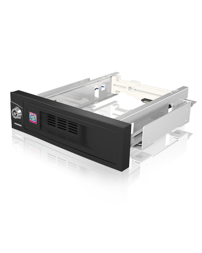 ICY BOX IB-168SK-B 13.3 cm (5.25") Carrier panel Black