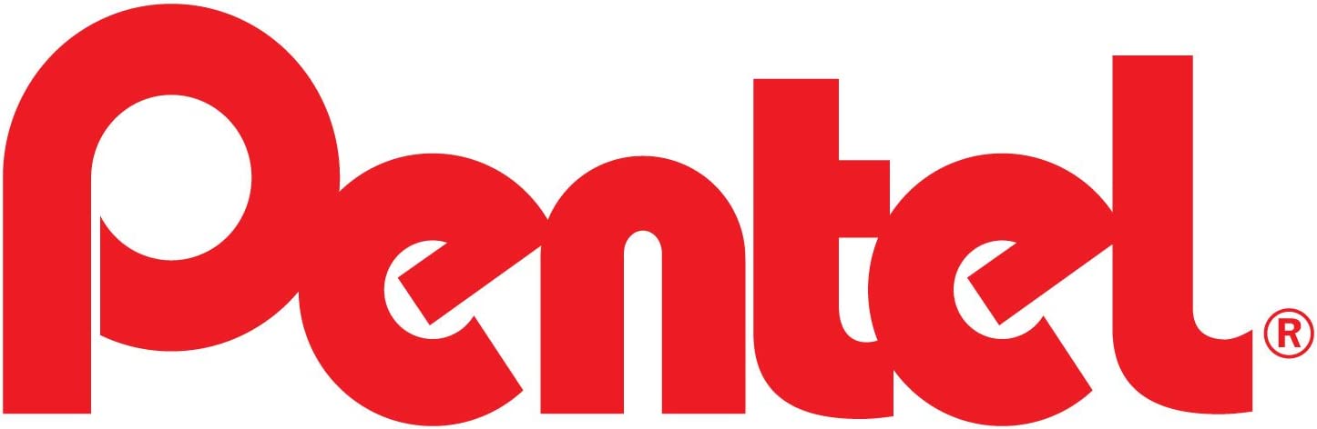 Pentel - Pentel Kachiri Retractable Ballpont Pen 1.0mm Tip 0.5mm Line Black (Pack 12) - BK450A-A