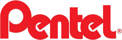 Pentel - Pentel Kachiri Retractable Ballpont Pen 1.0mm Tip 0.5mm Line Black (Pack 12) - BK450A-A