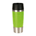Emsa 513548 Travel Mug Insulated Drinking Cup with Quick Press Closure, 360 ml, Lime