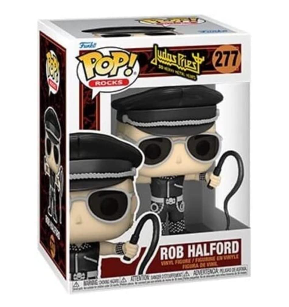 Funko POP! Rocks: Judas Priest - Rob Halford - Collectable Vinyl Figure - Gift Idea - Official Merchandise - Toys for Kids & Adults - Music Fans - Model Figure for Collectors and Display