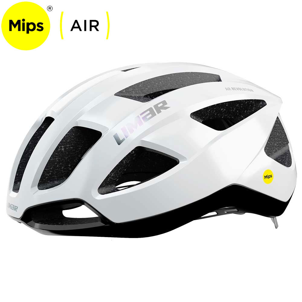 Limar Air Stratos MIPS Air Iridescent White Helmet L