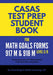 CASAS Test Prep Student Book for Math GOALS Forms 917M and 918M Level C/D