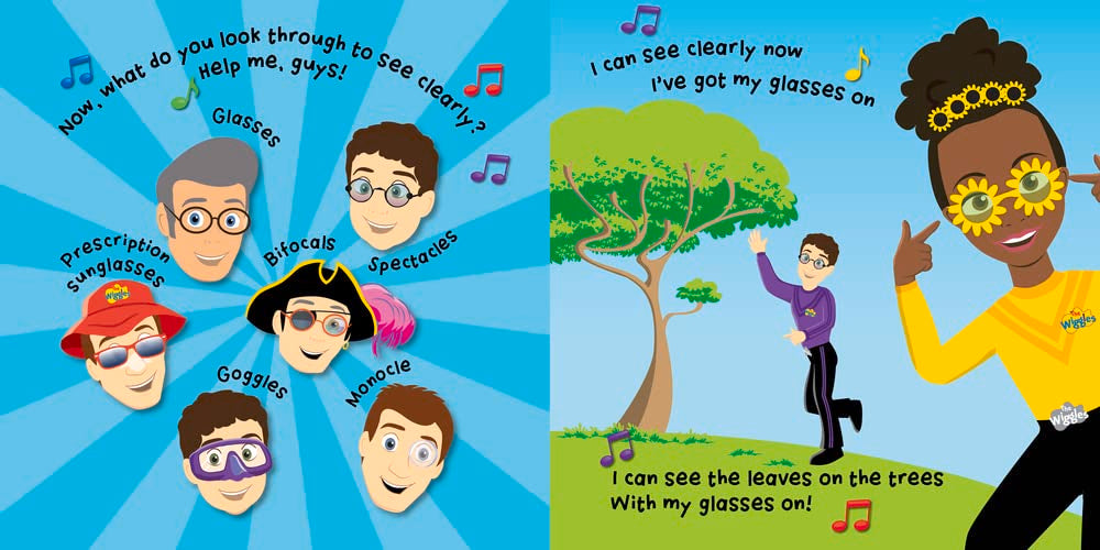 The Wiggles: I've Got My Glasses On! Board Book