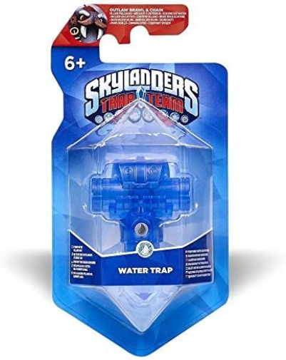 TOYS TO LIFE - Skylanders Trap Team Trap with Outlaw Brawl & Chain Captured Inside