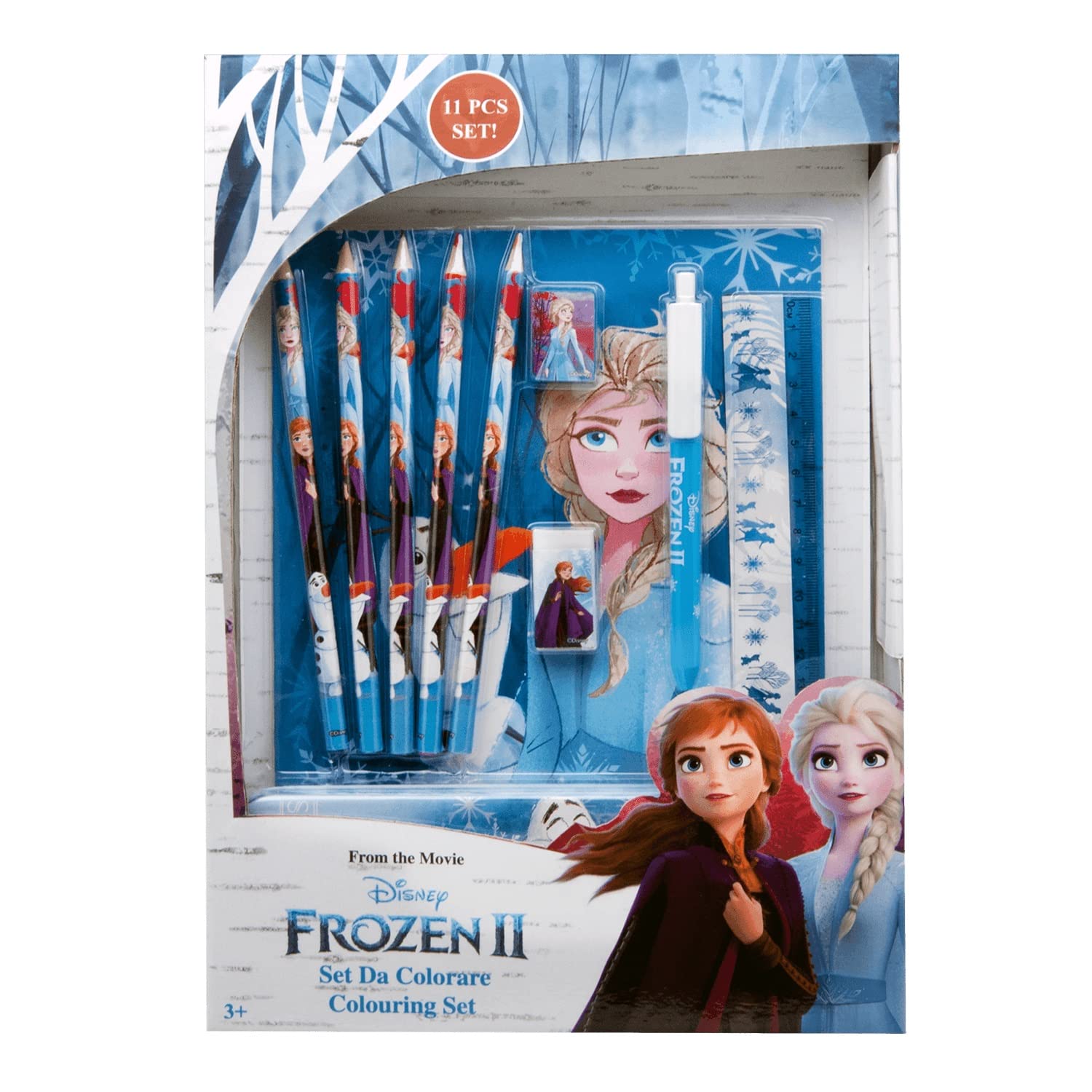Disney Frozen 2 Kleurset Junior 22,5 X 32 Cm Papier 11-Delig - [Dutch Import]