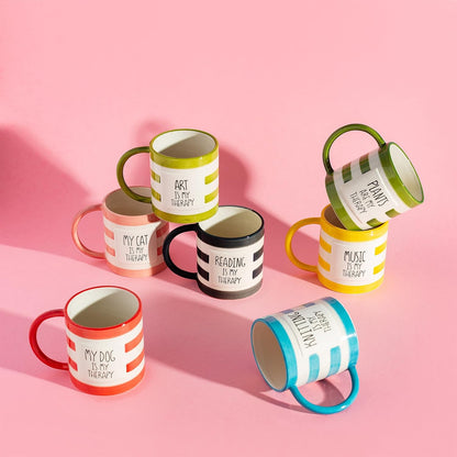 Sass & Belle Knitting Therapy Mug