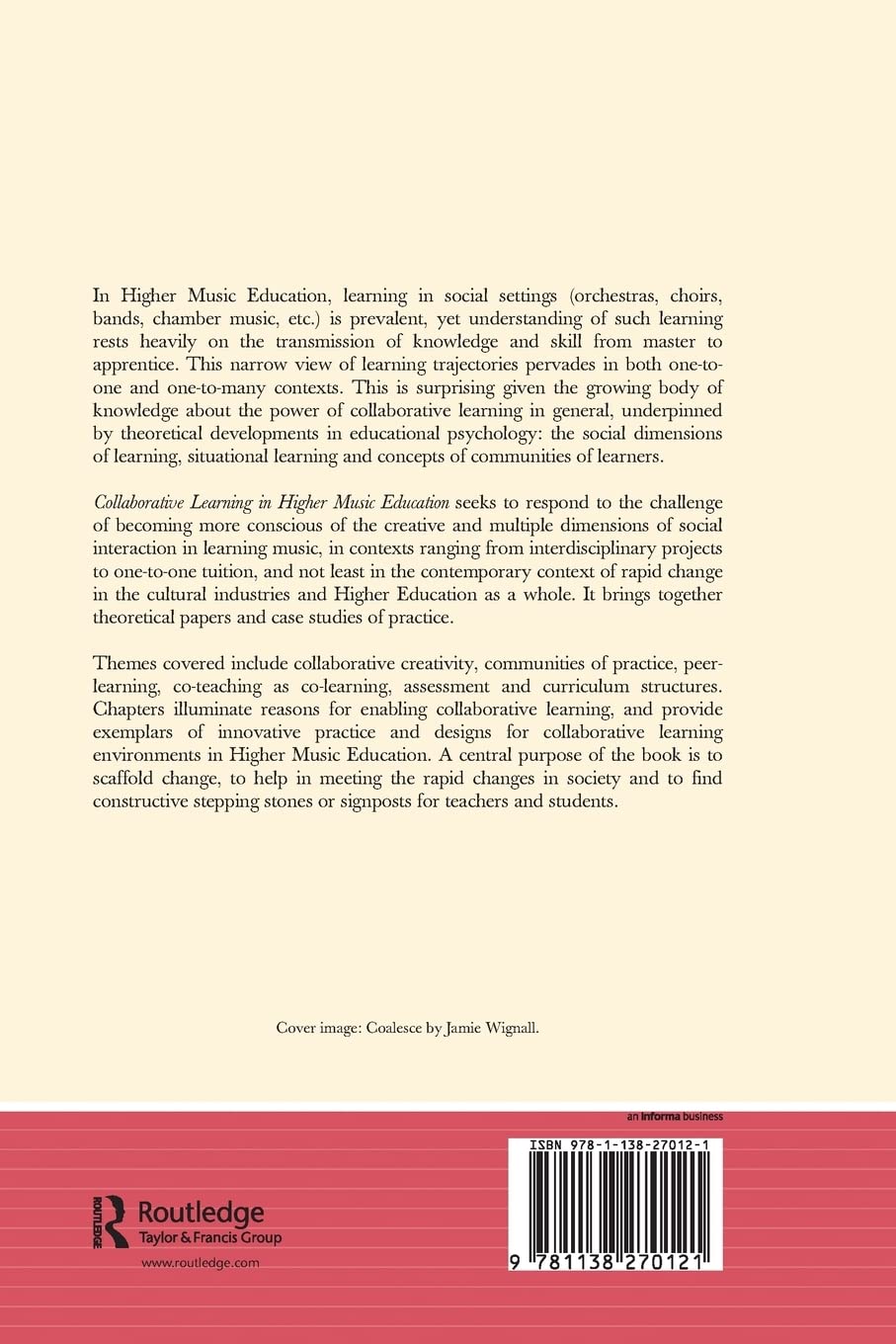Collaborative Learning in Higher Music Education