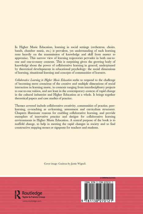 Collaborative Learning in Higher Music Education
