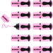 edding 7 mini highlighter - pastel rose - 10 highlighter pens - chisel nib 1-3 mm - small highlighter in trendy colours - for bullet journals, school, college, university or the office 09: 10 Pencils - Pastel Pink