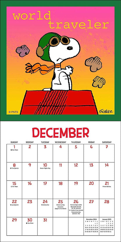 Peanuts 2024 Mini Wall Calendar