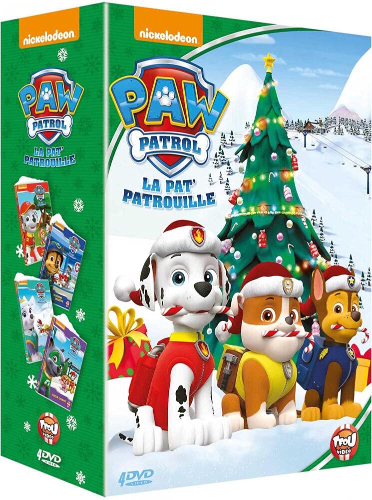 Paw Patrol, La Pat' Patrouille - Coffret 4 DVD