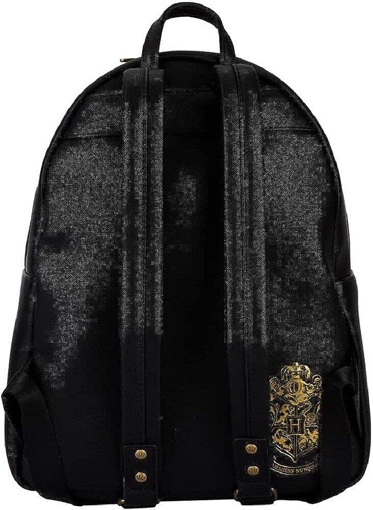 Loungefly Harry Potter Trilogy Triple Pocket Mini Backpack One Size
