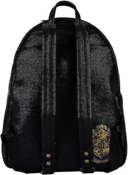 Loungefly Harry Potter Trilogy Triple Pocket Mini Backpack One Size