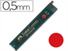 12 FABER-CASTELL TK-COLOR Bleistiftminen rot 0,5 m