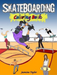 Skateboarding Coloring Book