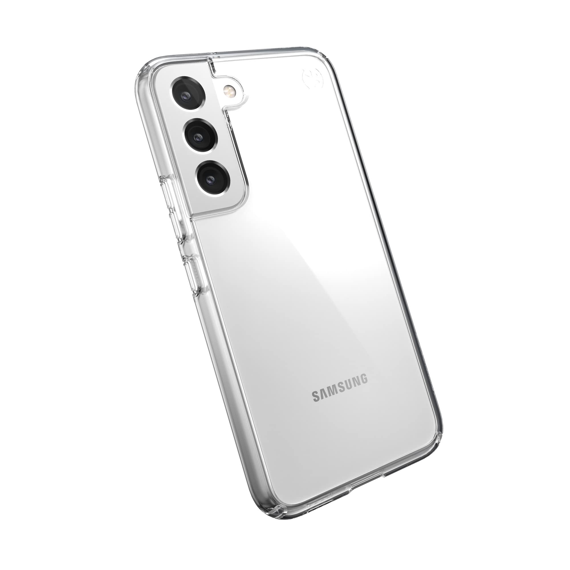 Speck Products Presidio Perfect Clear Samsung Galaxy S22 Case, Clear/Clear Presidio Perfect Clear Clear