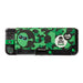 Tinc Hugga Character Pop Out Pencil Case Green | Pop Out Compartment with Push Button | Includes Pencil with Eraser Topper, Ballpoint Pen & 15cm Ruler | 3 Compartments for School