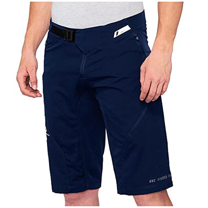 100% Airmatic Shorts 2022 Navy 34"