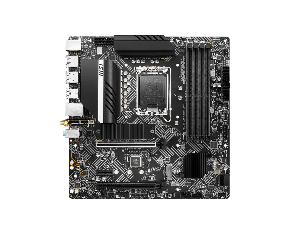 MSI PRO B660M-A WIFI DDR4 motherboard Intel B660 LGA 1700 micro ATX
