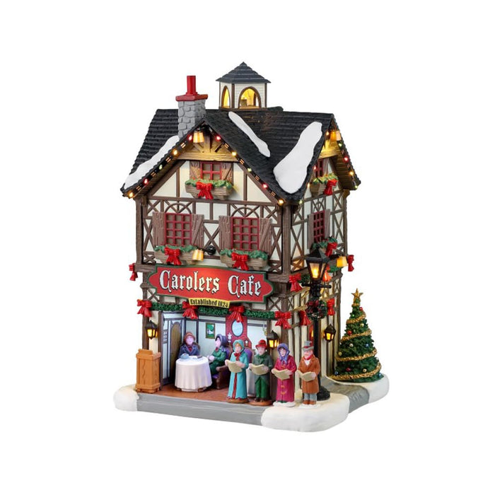 Lemax Village Collection Carolers Cafe, Battery Operated