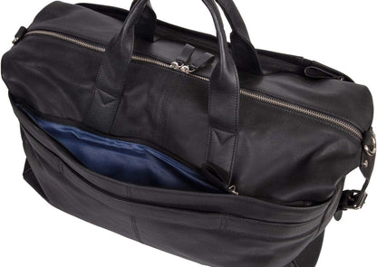 ALASSIO Weekender, Black, ca. 28 x 50 x 21 centimeters