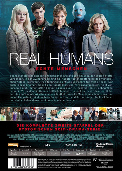 Real Humans - Echte Menschen, Die komplette zweite Staffel [4 DVDs]