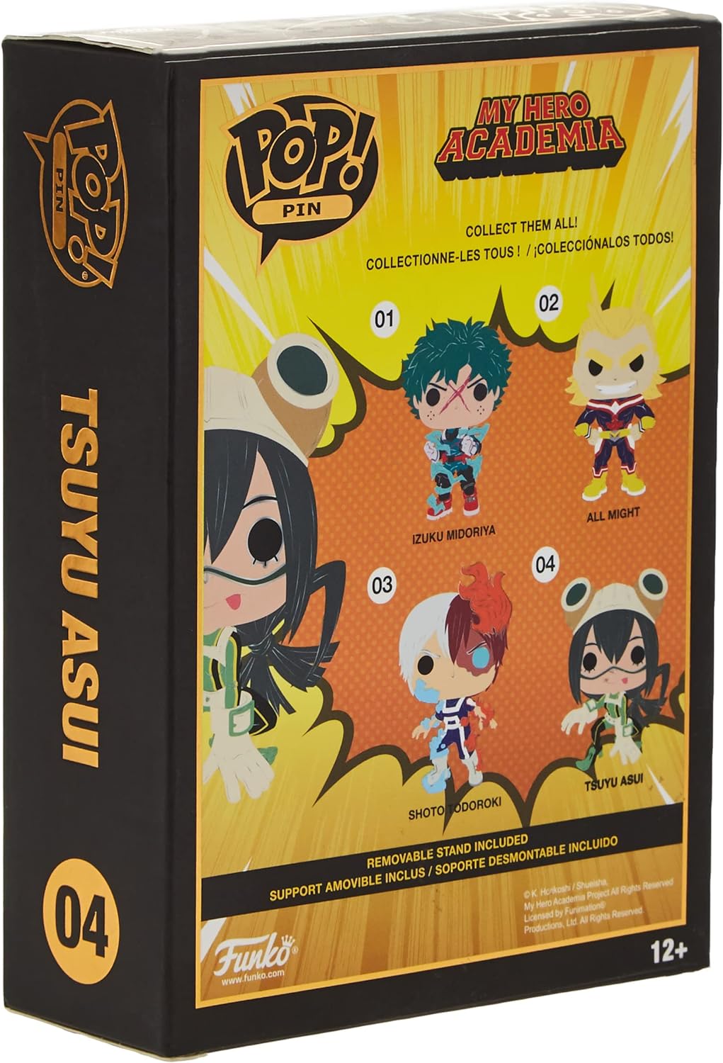 Funko My Hero Academia 3-Inch POP Pin | Tsuyu Asui