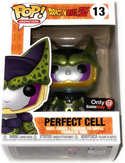 Funko POP! Anime: Dragonball Z Perfect Cell- Metallic -Exclusive