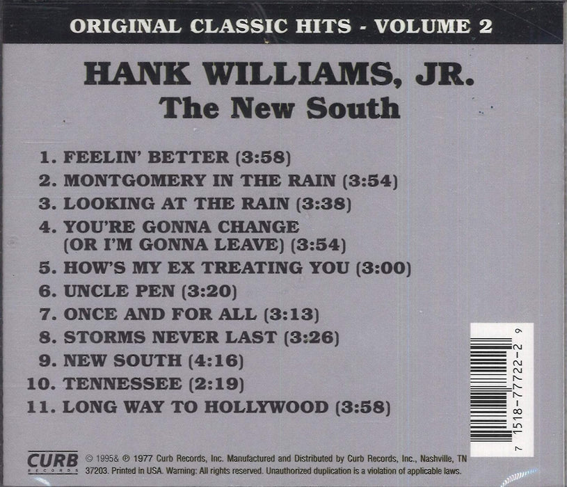 The New South, Original Classic Hits Vol. 2