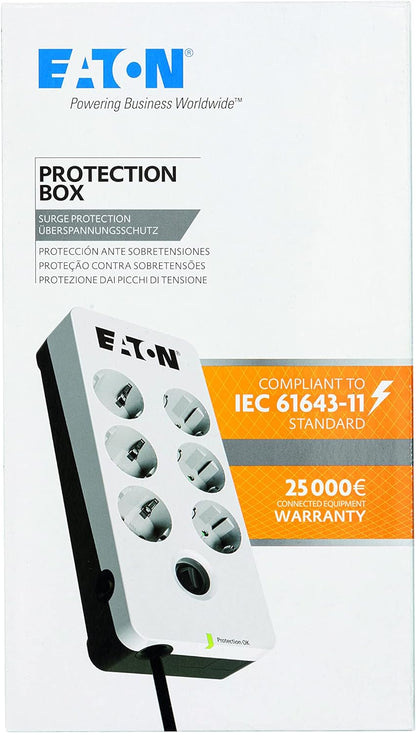 PRISE PARAFOUDRE EATON Protection Box 6 DIN