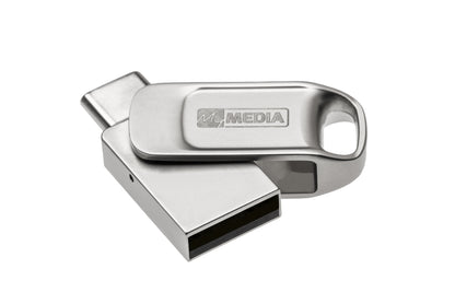 Verbatim USB 2.0 OTG Stick 16GB Type A-C My Dual Silver