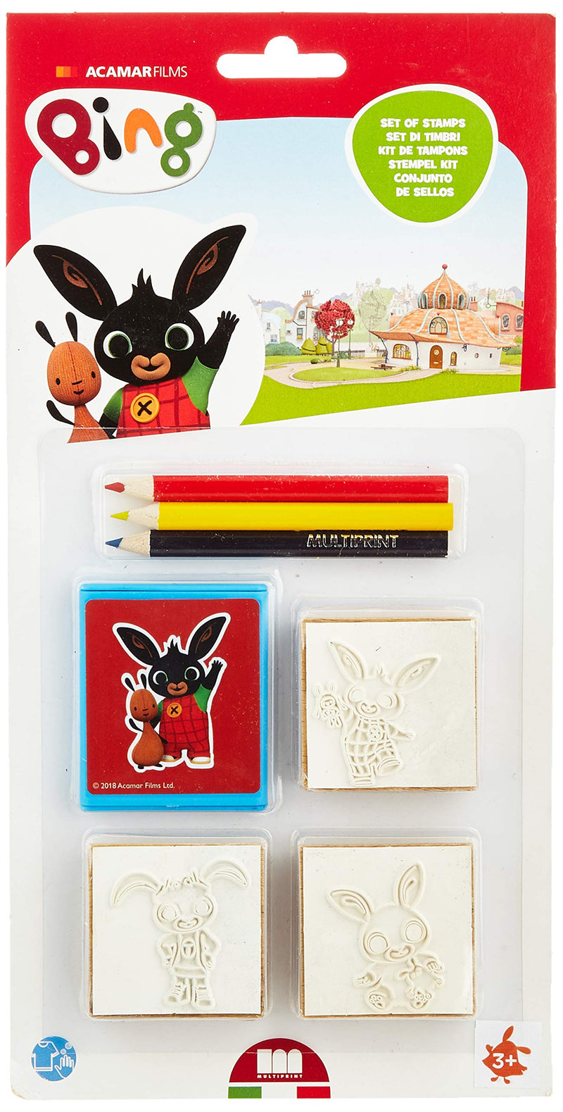 Multiprint Bing, Unisex Child Stamps, Neutral