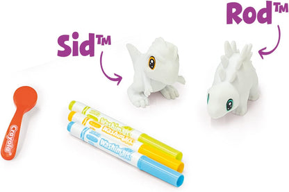 CRAYOLA - Washimals Dino, Dinosaur Refill Set, Game and Gift for Children, from 3 Years, 74-7513 dinosaurs