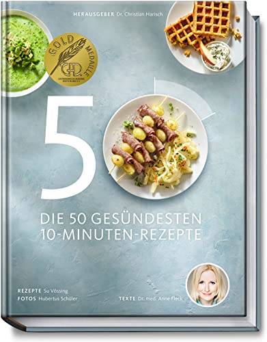 50 Gesundesten 10-Minuten-Rezepte - (German Import)