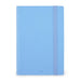 Legami - Medium Weekly Diary with Notebook, 12 Months, January 2024 December 2024, Week Detail on Left Page, Writing Space on Right Page, 12 x 18 cm, Crystal Blue