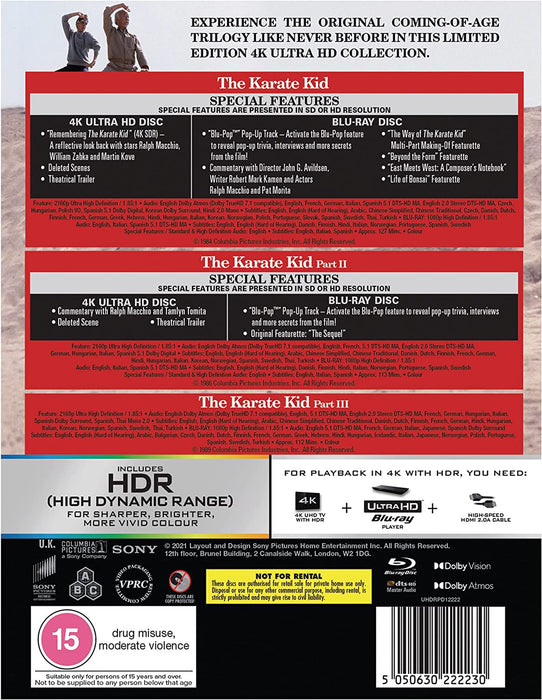 The Karate Kid/The Karate Kid 2/The Karate Kid 3