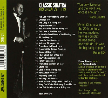 Classic Sinatra - His Greatest Hits