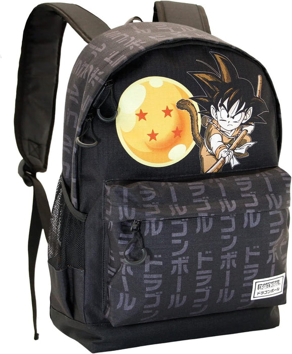 Dragon Ball Adventure-ECO Backpack 2.0, Black, 17 x 32 x 44 cm, Capacity 22.5 L