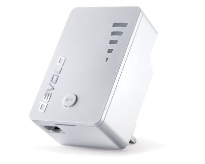 Devolo 9791 Wi-Fi ac Repeater (Wi-Fi Booster, Faster Internet using Dual Wi-Fi, compatible with all Routers, (1,200 mbps, 2x LAN Ports), White WiFi 5