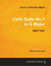 Johann Sebastian Bach - Cello Suite No.1 in G Major - BWV 1007 - A Score for the Cello