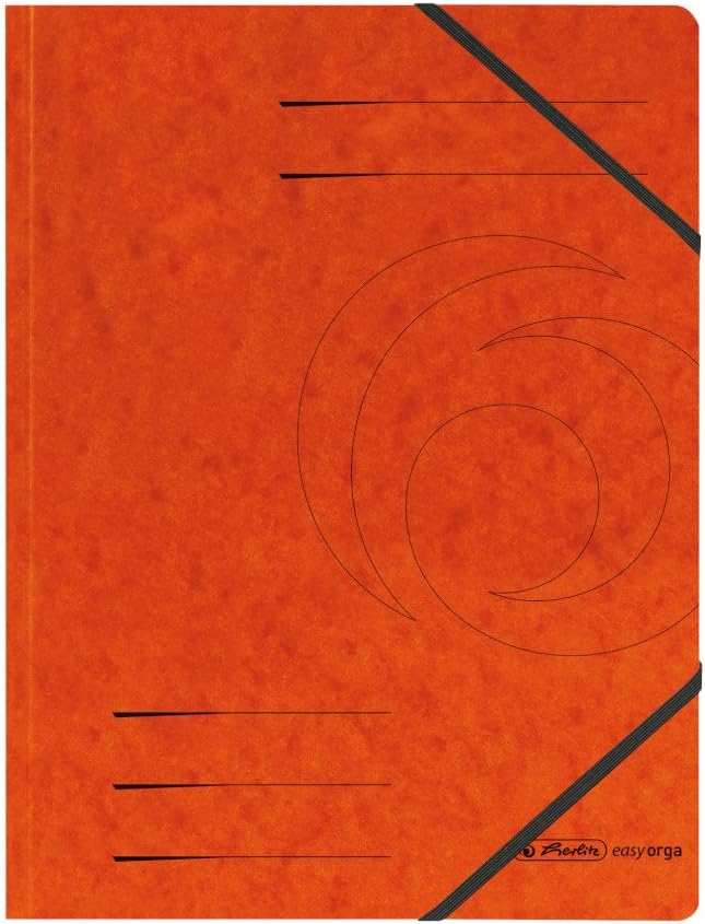 5 herlitz Eckspanner easy orga DIN A4 farbsortiert