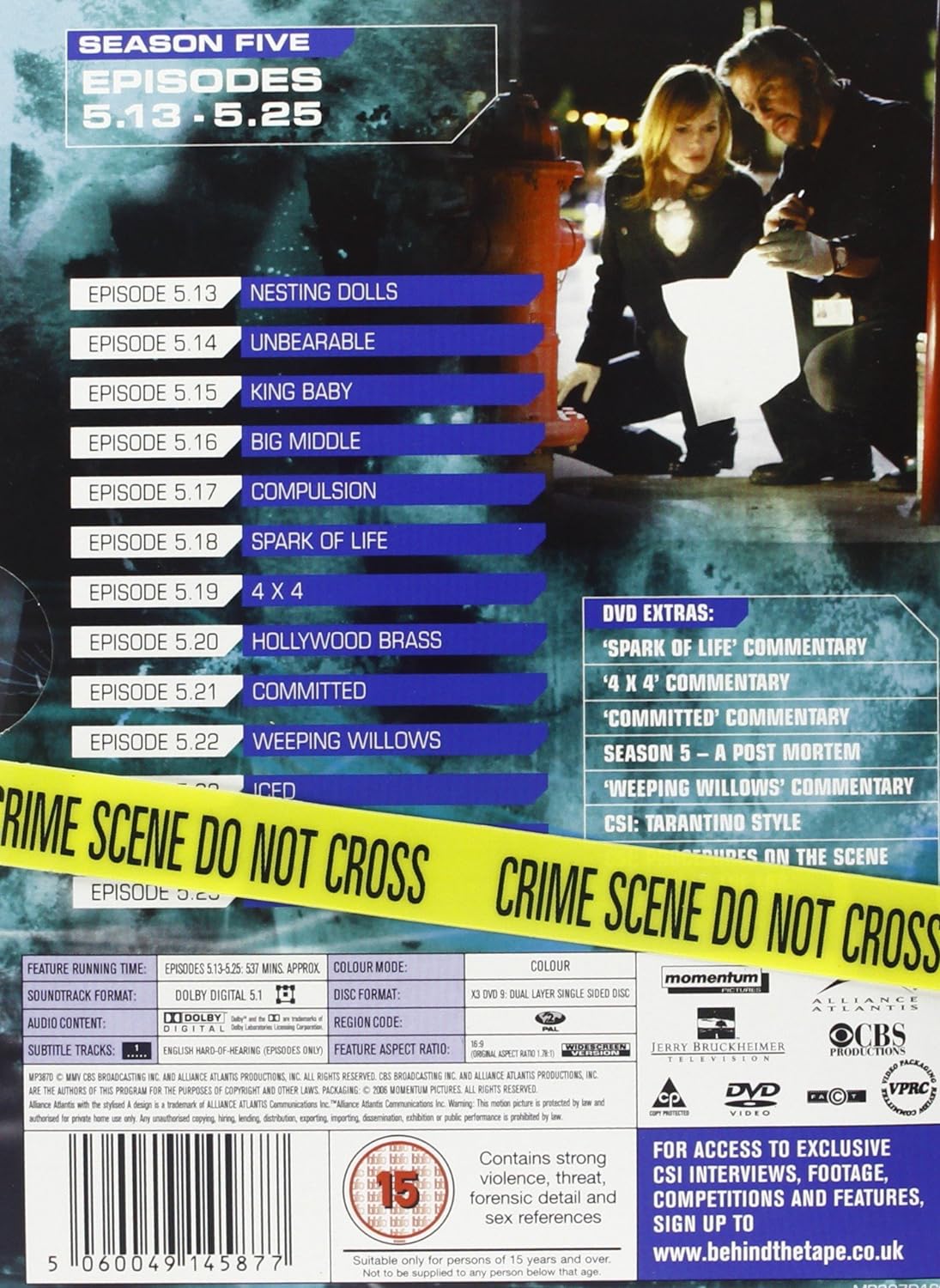 Csi Las Vegas-season Five 5.13 5.25 - Csi Las Vegas-season Five 5.13 5.25