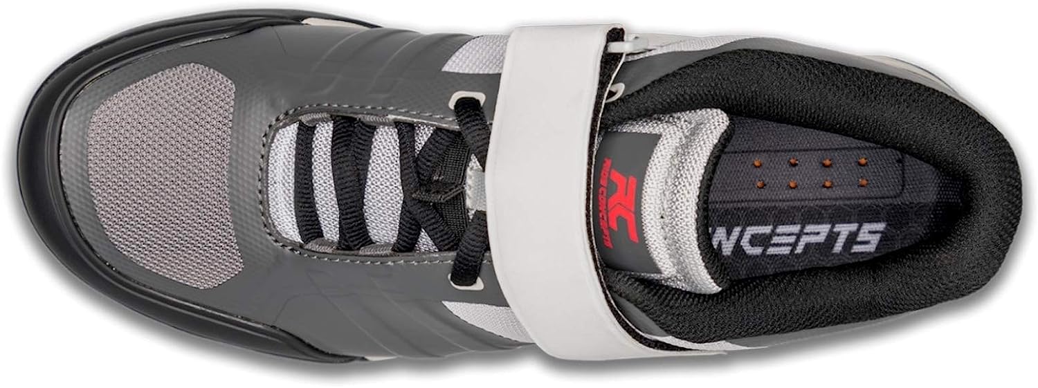 Ride Concepts Transition Shoes Charcoal / Red UK 9