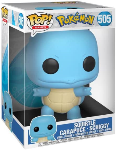 Funko 50561 POP Games: Pokemon- 10" Squirtle,Multicolor