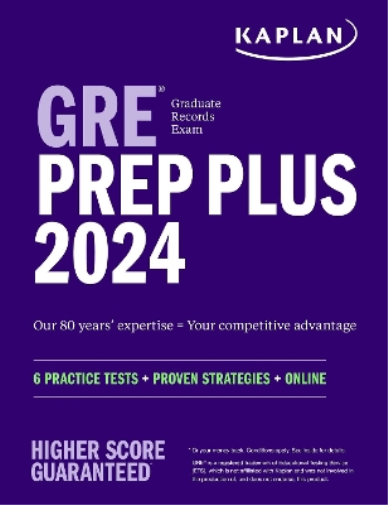 GRE Prep Plus 2024