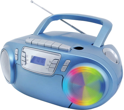 Soundmaster SCD5800BL Analog 3 W Blue, Silver