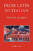 From Latin to Italian