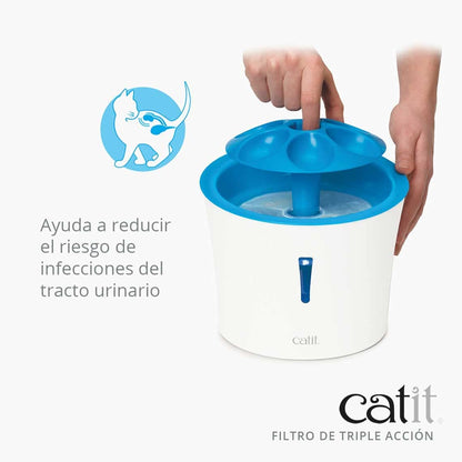 Catit - Water Softening Filter Triple Action 2Pcs - (785.0362)
